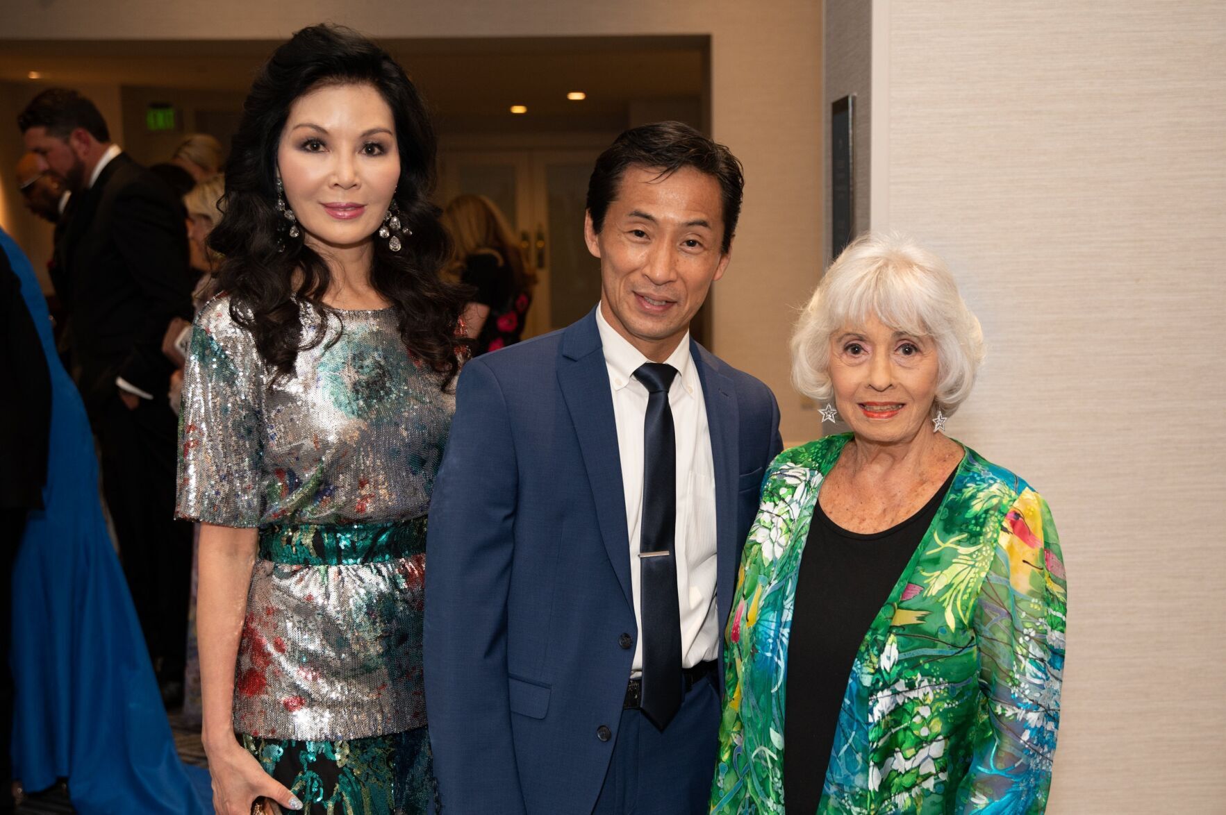 Miran Halen, Gen Horiuchi and Mary Strauss